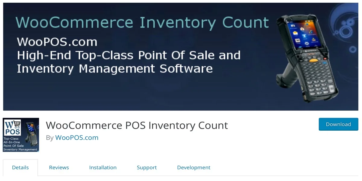 WooCommerce POS Inventory Count