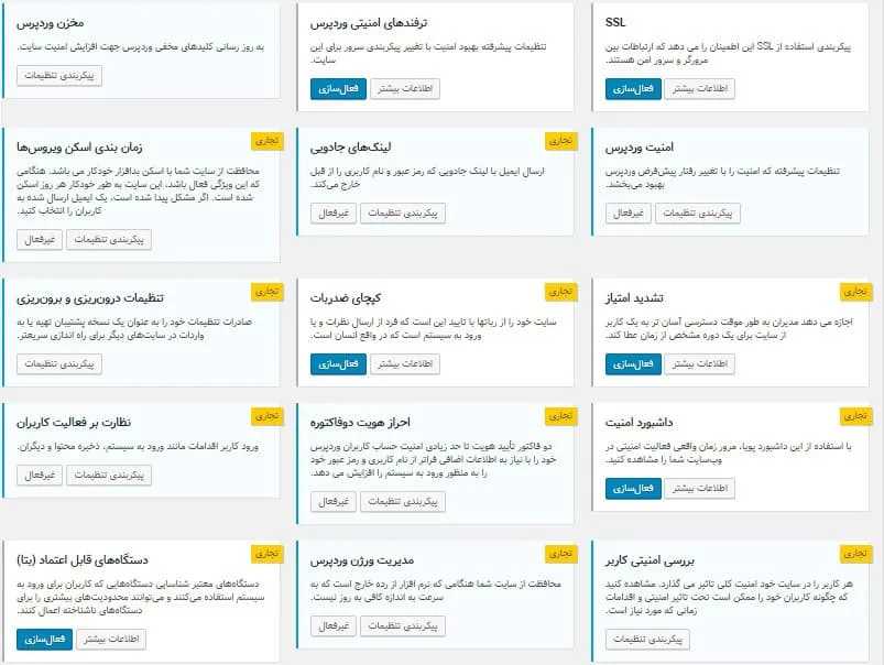 افزونه امنیتی iThemes Security Pro