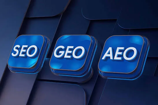 تفاوت SEO، AEO و GEO تفاوت SEO، AEO و GEO