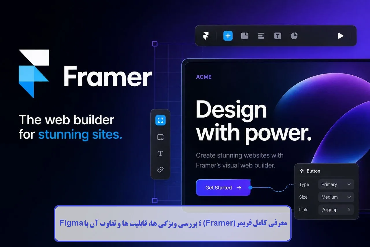 معرفی کامل فریمر (Framer)