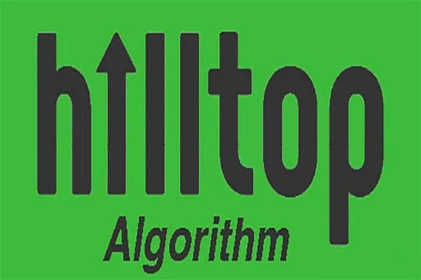 الگوریتم هیلتاپ Hilltop Algorithm 