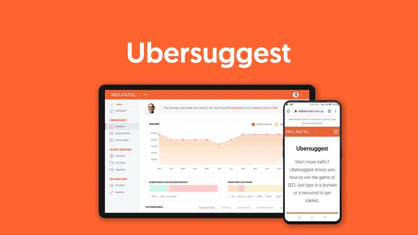 پیدا کردن ایده برای تولید محتوا با Ubersuggest