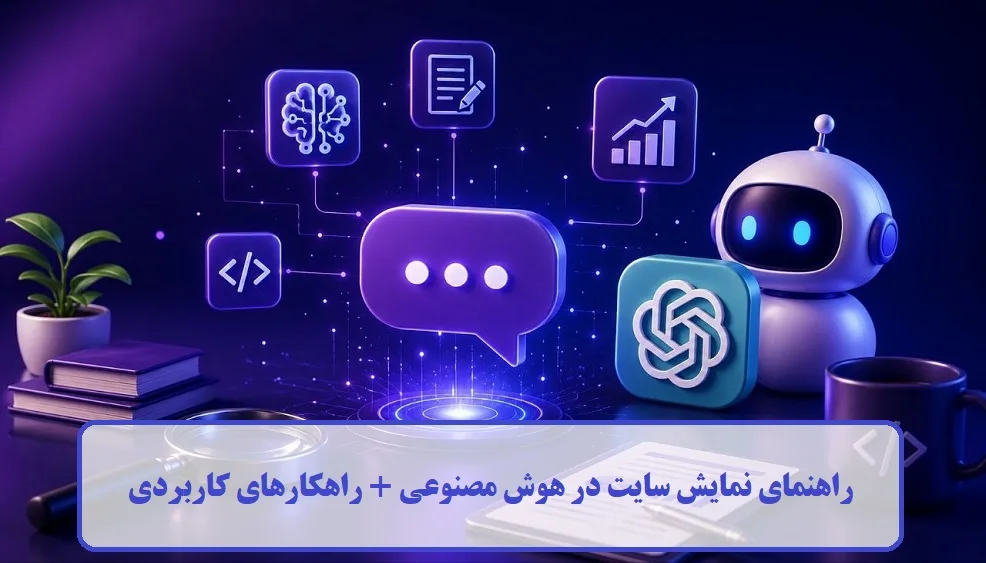 راهنمای نمایش سایت در هوش مصنوعی