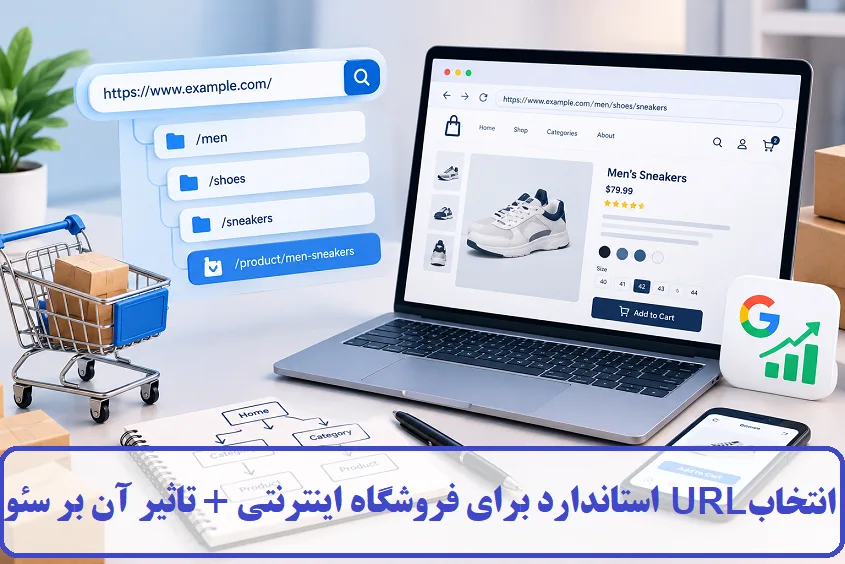 انتخاب URL استاندارد برای فروشگاه اینترنتی