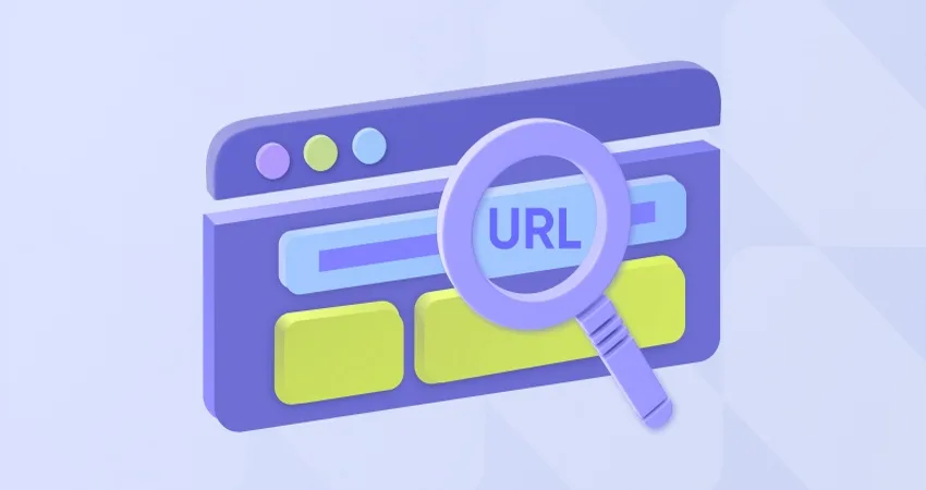 URL محصولات دارای رنگ و اندازه‌های مختلف